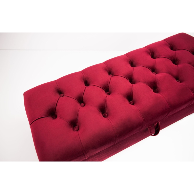 Tufted Storage Bench